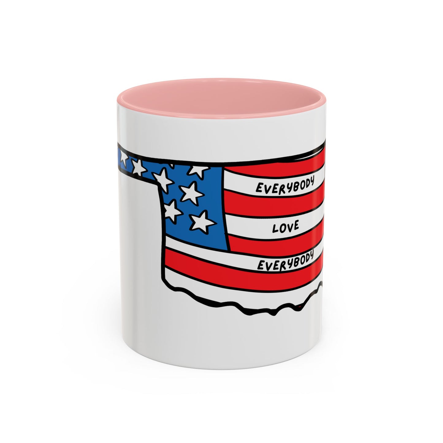 "Everybody Love Everybody" Oklahoma Edition - Accent Coffee Mug