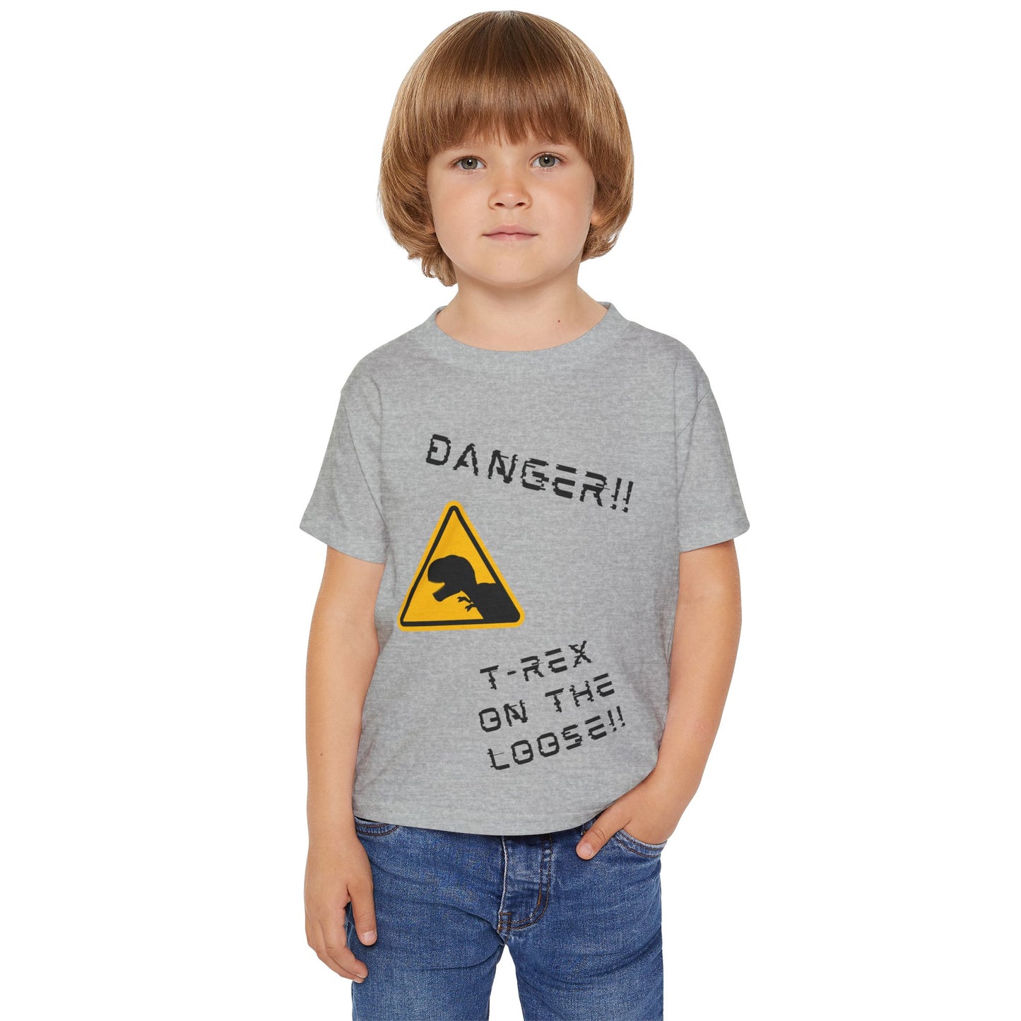 "T-Rex On The Loose!" Toddler T-Shirt
