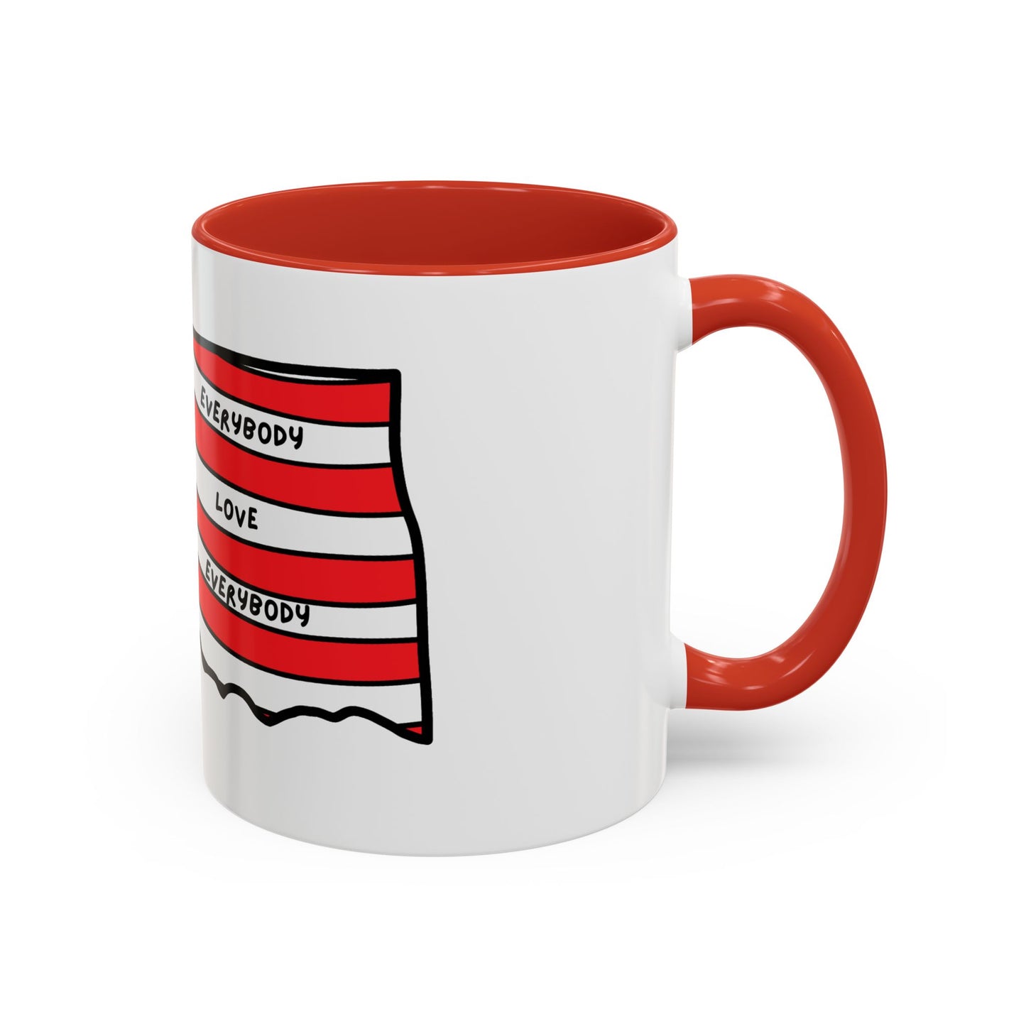 "Everybody Love Everybody" Oklahoma Edition - Accent Coffee Mug