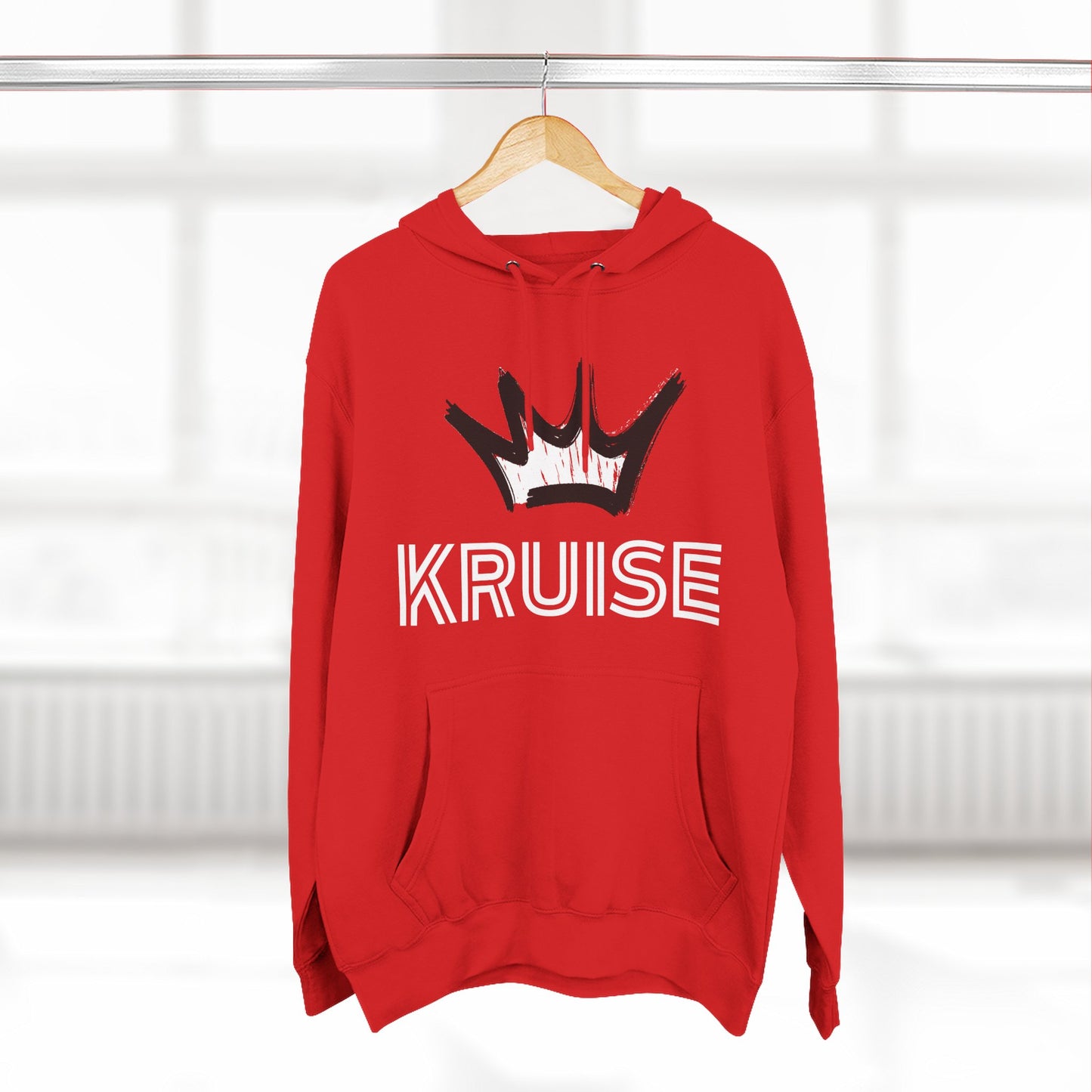Kruise w/ Krown - Three-Panel Fleece Hoodie