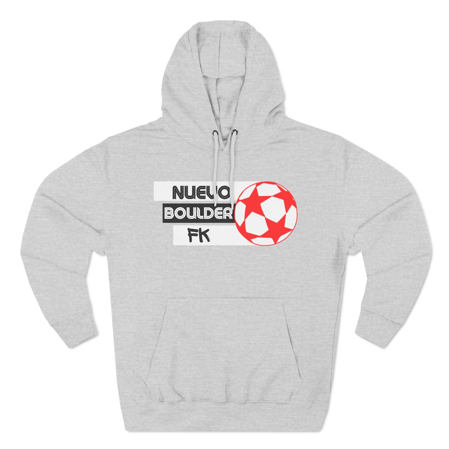 "Nuevo Boulder FK" Three-Panel Fleece Hoodie