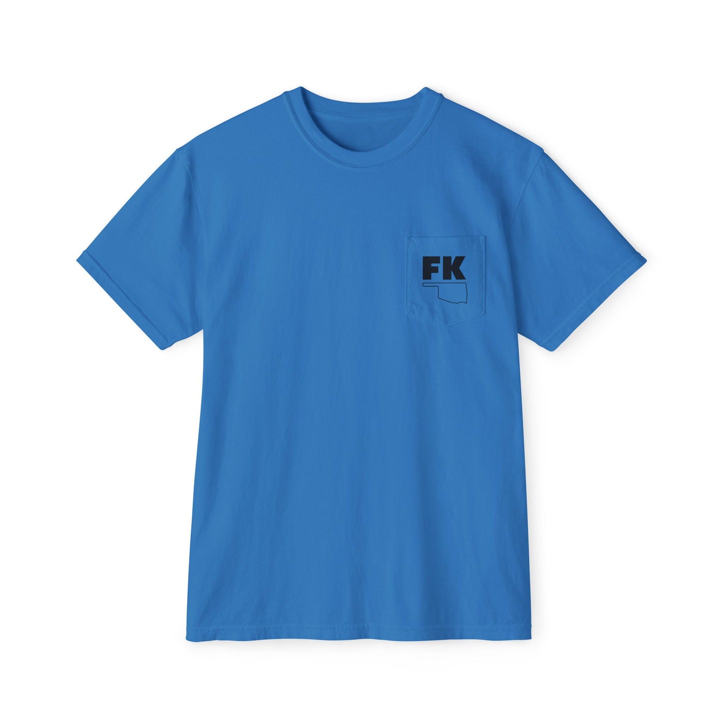 "The FK Oklahoma" - Comfort Colors Pocket T-Shirt