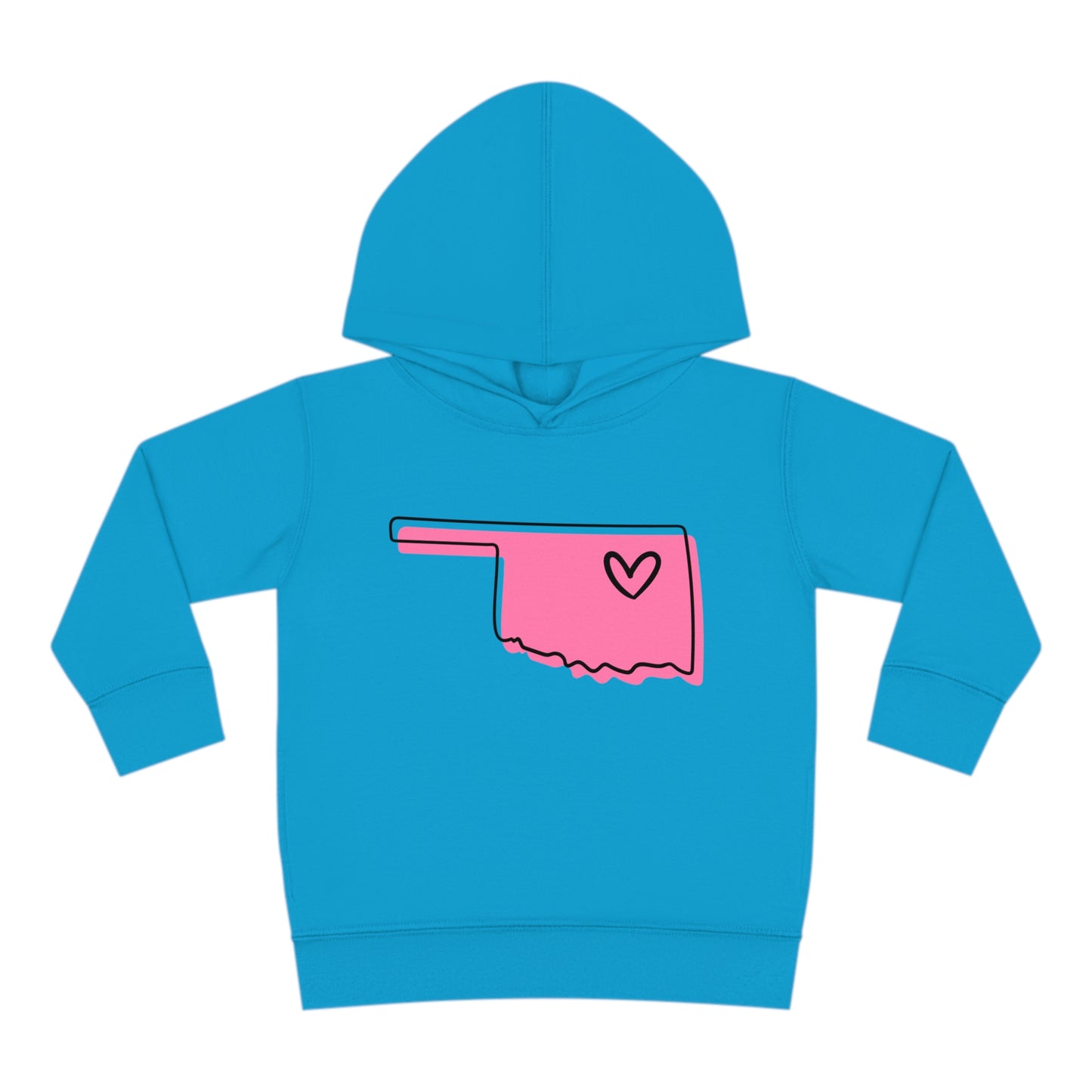 "Oklahoma Love" Kid's Fleece Hoodie (Sz 2T-6)