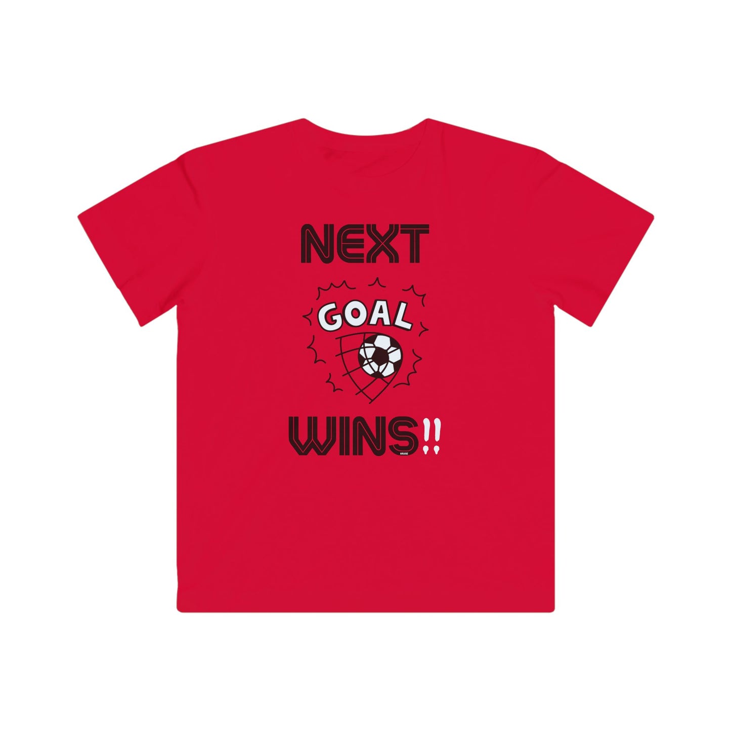 "Next Goal Wins" Kid's T-Shirt - Red