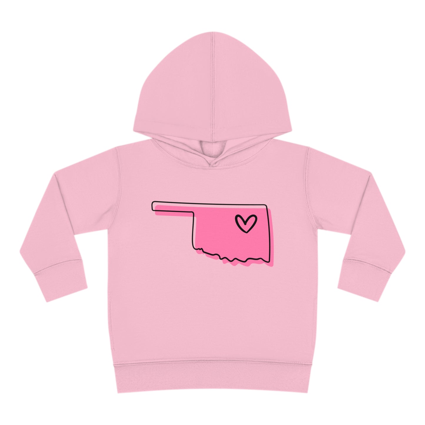 "Oklahoma Love" Kid's Fleece Hoodie (Sz 2T-6)
