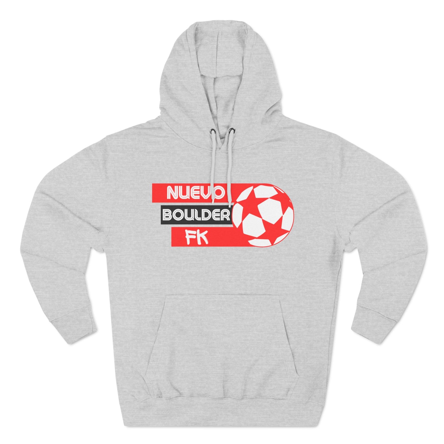 "Nuevo Boulder FK" Three-Panel Fleece Hoodie