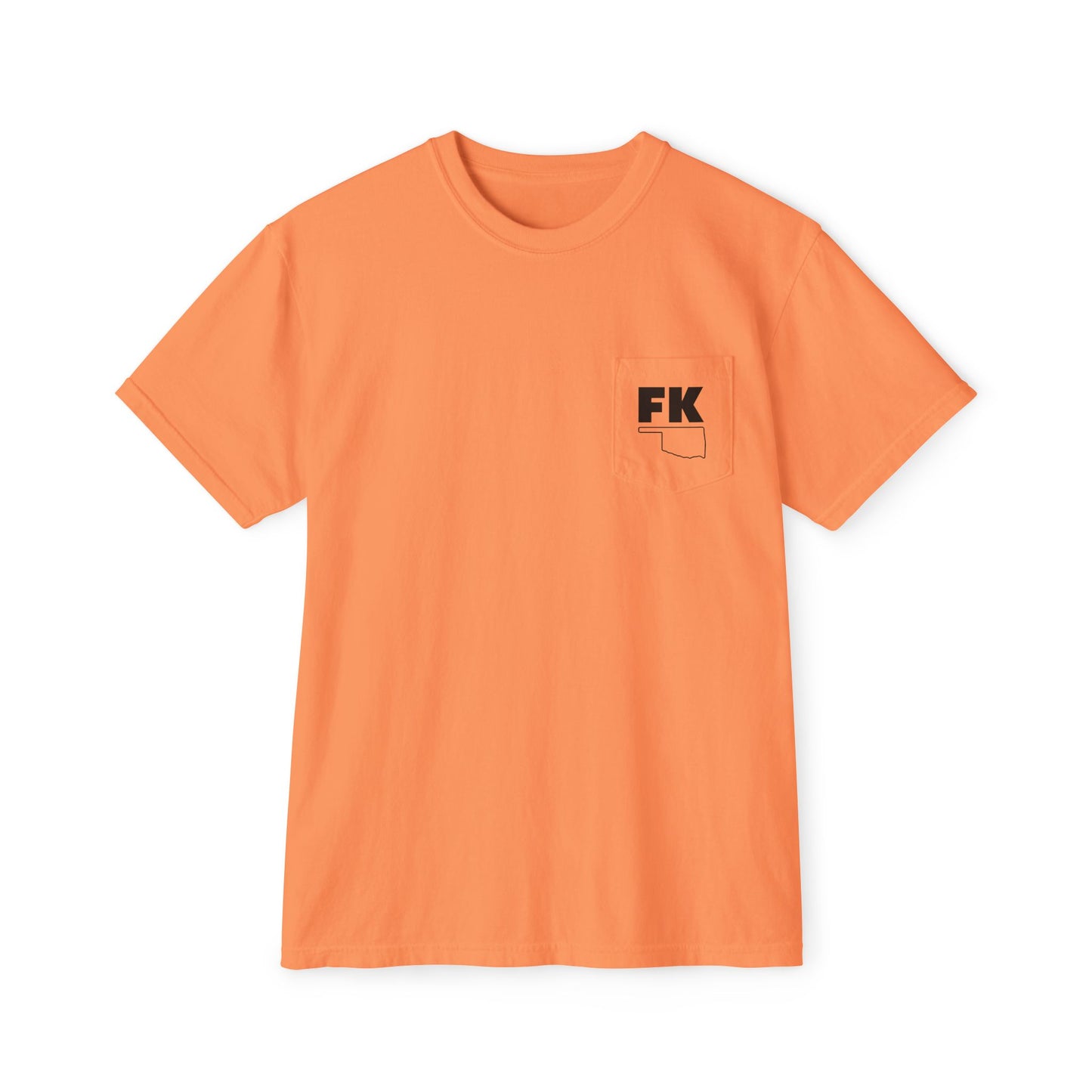 "The FK Oklahoma" - Comfort Colors Pocket T-Shirt