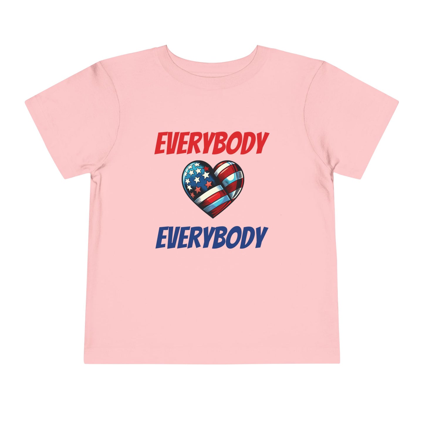 "Everybody Love Everybody" - Toddler T-Shirt - Heart Emoji