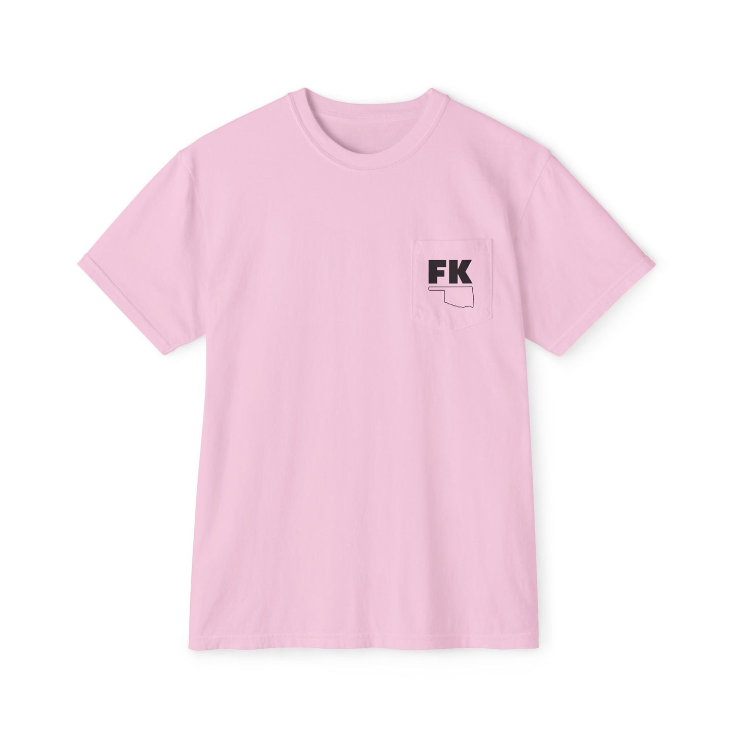 "The FK Oklahoma" - Comfort Colors Pocket T-Shirt