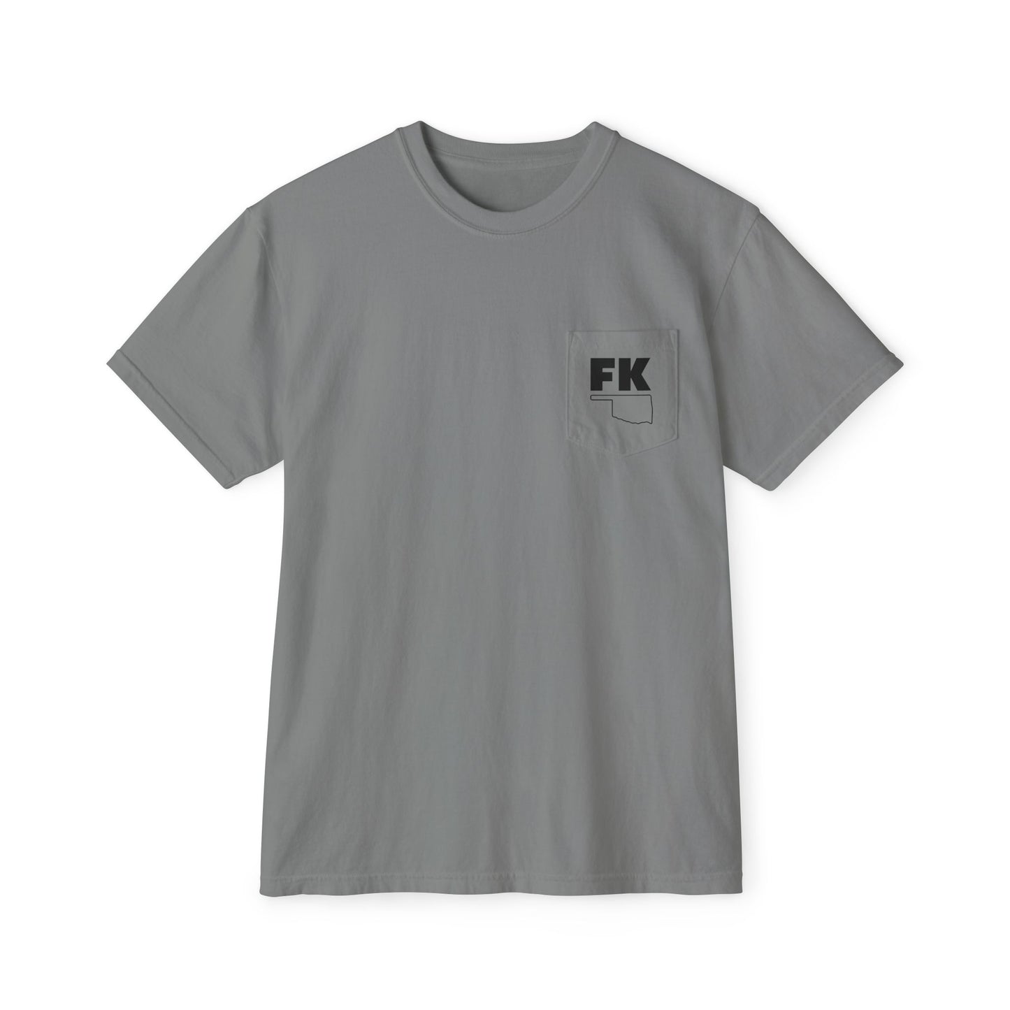 "The FK Oklahoma" - Comfort Colors Pocket T-Shirt