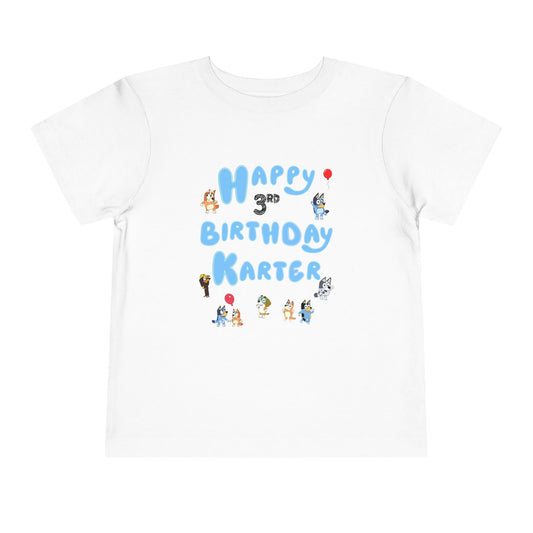 Karter bday shirt