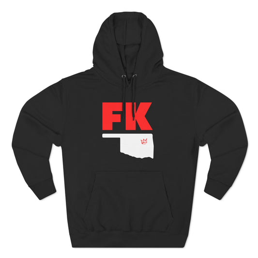 "FK Oklahoma T-Town" Three-Panel Fleece Hoodie