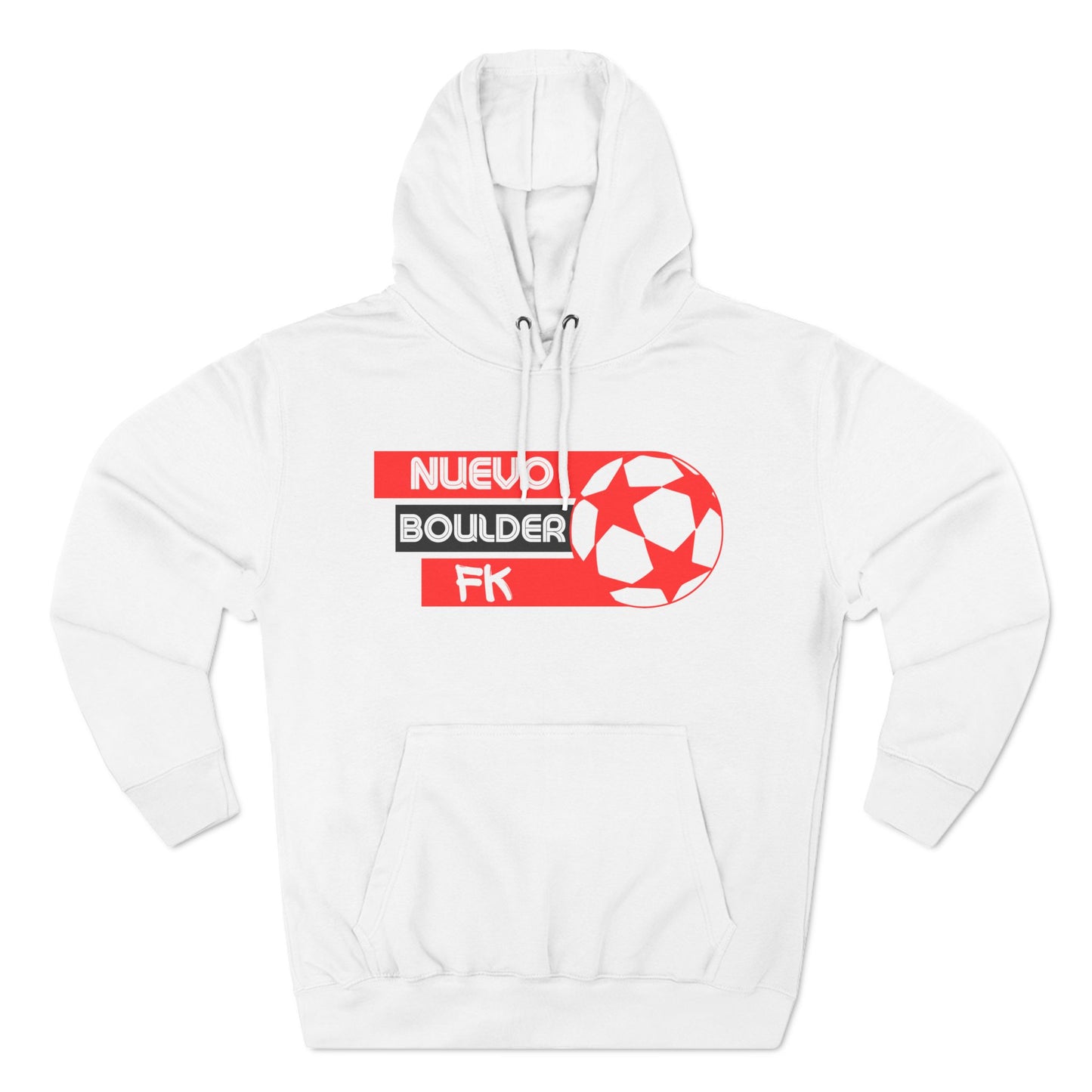 "Nuevo Boulder FK" Three-Panel Fleece Hoodie