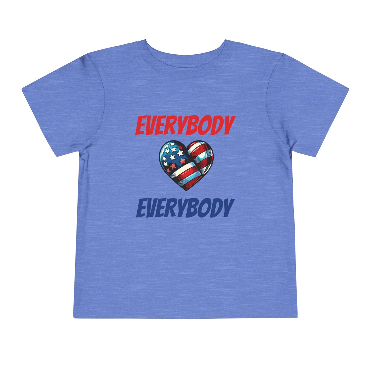 "Everybody Love Everybody" - Toddler T-Shirt - Heart Emoji