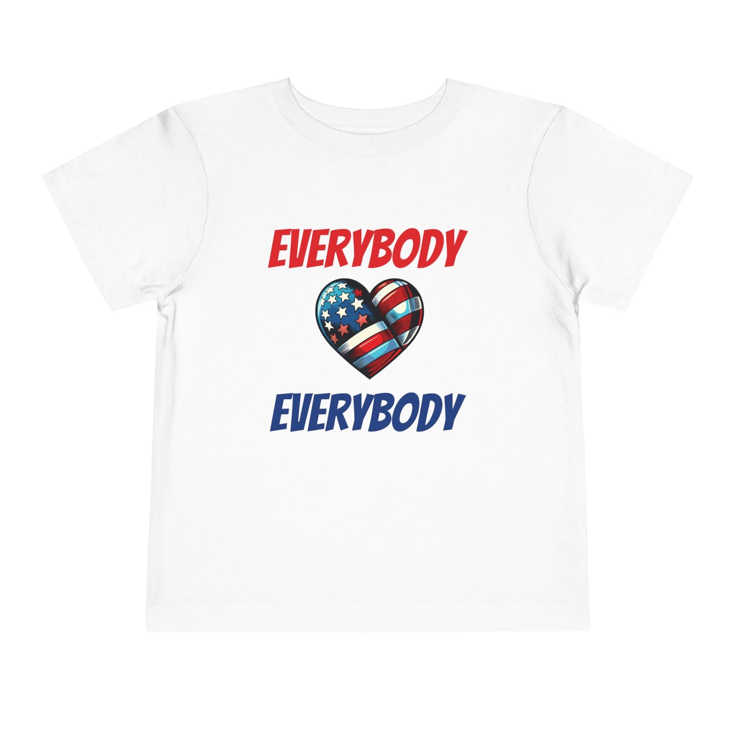 "Everybody Love Everybody" - Toddler T-Shirt - Heart Emoji