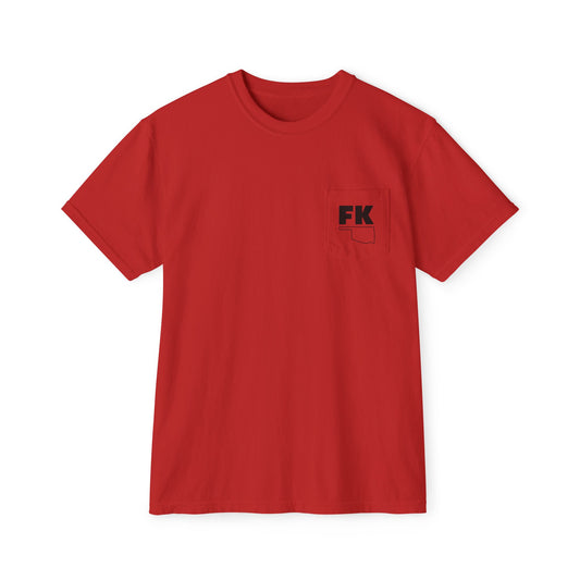 "The FK Oklahoma" - Comfort Colors Pocket T-Shirt