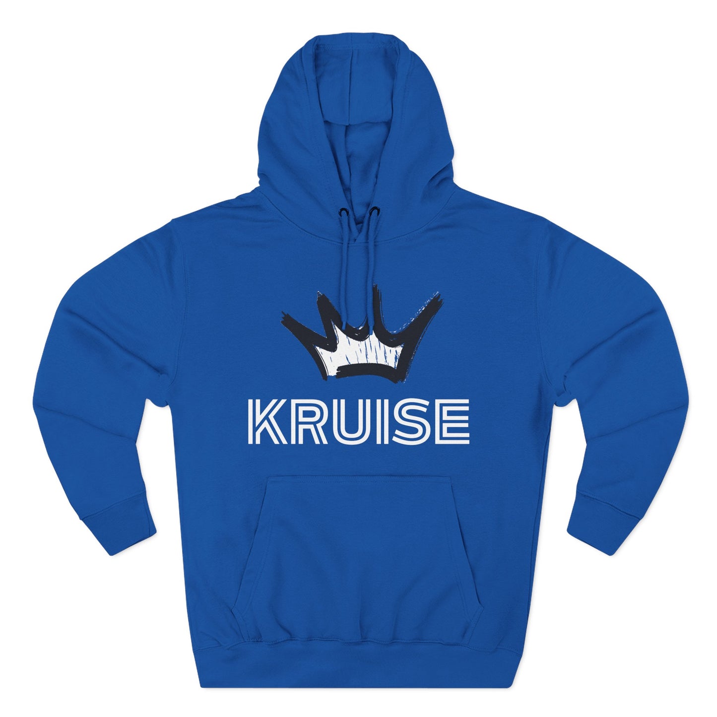 Kruise w/ Krown - Three-Panel Fleece Hoodie