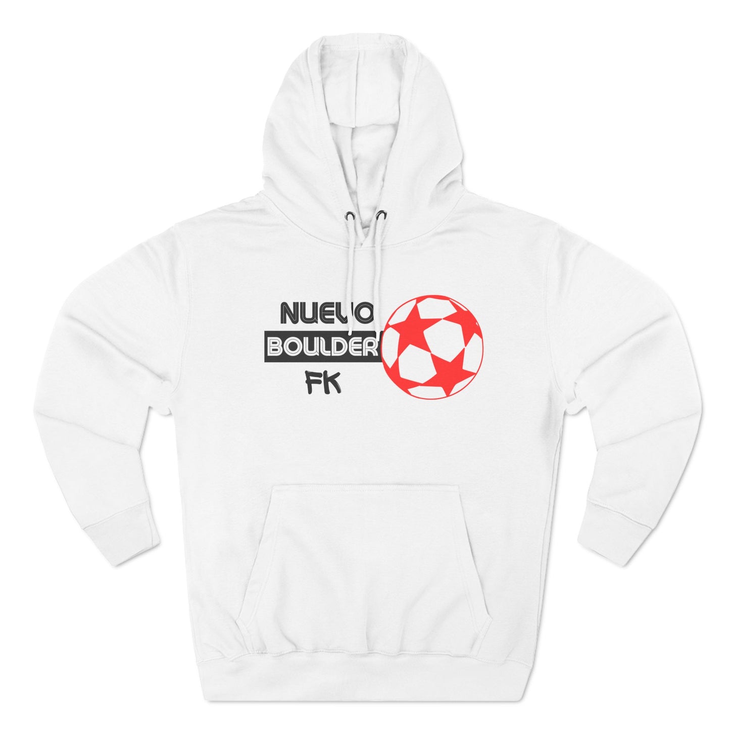 "Nuevo Boulder FK" Three-Panel Fleece Hoodie